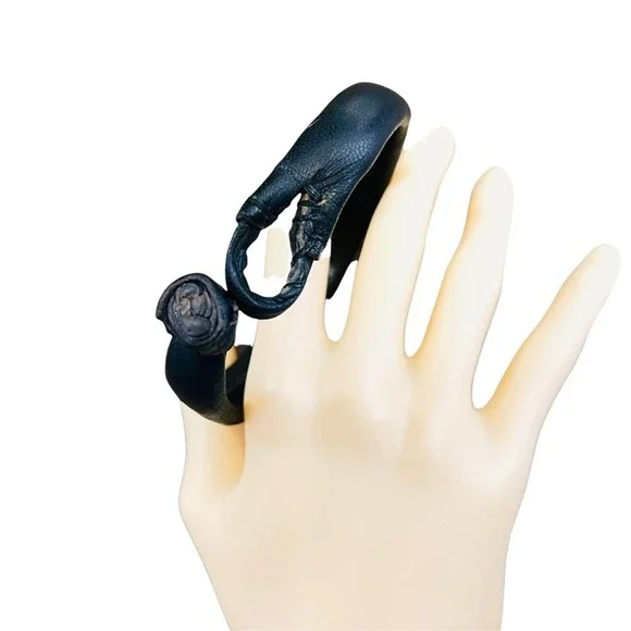 Nigerian Made Leather Bracelets. Supports Charities - Picture 8 of 16